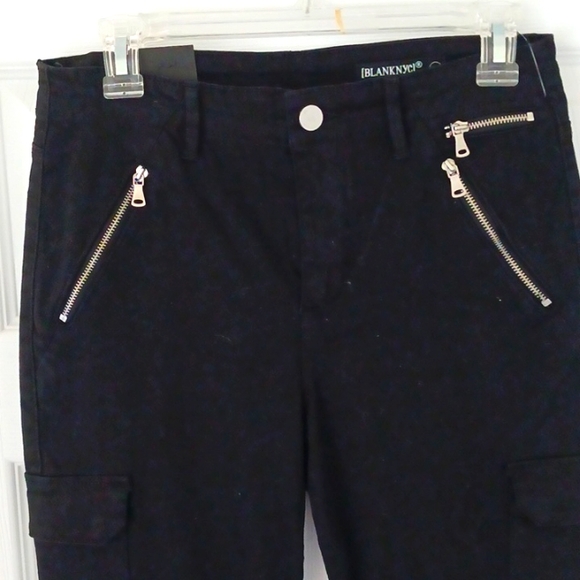 Brand new Blank NYC black denim crop pant NWT size 28 - Picture 2 of 8